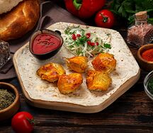 Шашлык из куриной мякоти