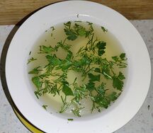 Суп рыбный из трески