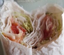 Сэндвич-ролл мини с ветчиной и сыром