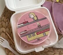 Бенто-торт Дом престарелых девочка