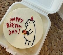 Бенто-торт с мишкой