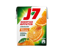 Сок J7 Апельсиновый 0,2 л