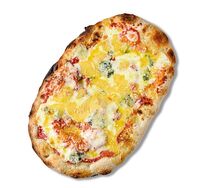 Римская пицца Четыре сыра