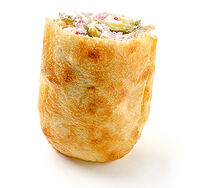 Сэндвич с томлёным мясом свинины