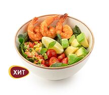 Боул с креветками
