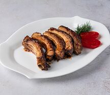 Свиные ребра запеченные