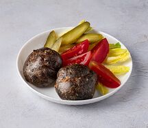 Чигири с домашними соленьями