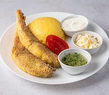 Мамалыга с карпом