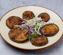 Картофель на мангале