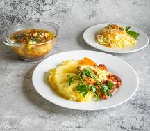 Куриный бизнес ланч