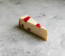 Чизкейк с малиной