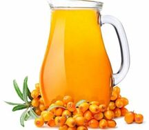 Морс облепиховый 1 л