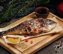 Дорадо на углях