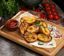 Картофель на углях