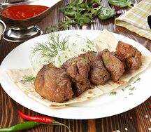 Шашлык из телятины