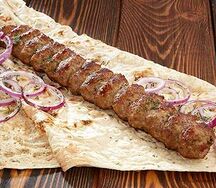 Люля-кебаб телятина в лаваше