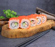 Ролл Калифорния с креветкой