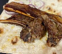 Шашлык из бараньей корейки