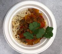 Лагман с говядиной