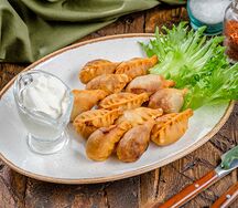 Гюрза жареная