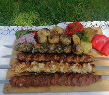 Сет Люля-кебаб c овощами