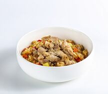 Рис с курицей