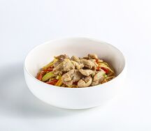 Удон с курицей