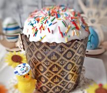 Набор куличей творожных малых с изюмом