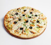 Пицца с семгой