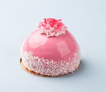 Пирожное Вишнёвый чиа