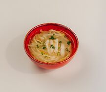 Домашняя лапша с курицей