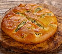 Хачапури со шпинатом