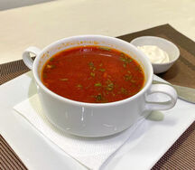 Борщ с мясом