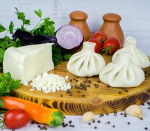 Хинкали с сыром