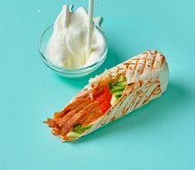 Шаверма домашняя с чесноком