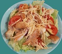 Салат цезарь