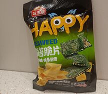  Чипсы Weizihuang Happy со вкусом нори 