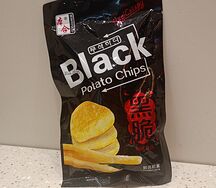 Чипсы Benhefood Black Potato Chips 