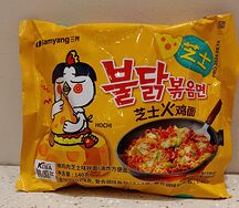 Лапша Samyang Buldak Quattro Cheese острая