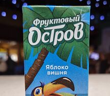 Сок Фруктовый остров Яблоко-персик