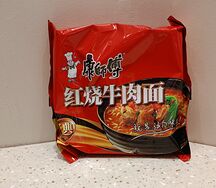 Лапша быстрого приготовления Kang Shifu со вкусом жареной говядины