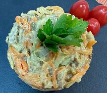 Салат Пассажирский с печенью