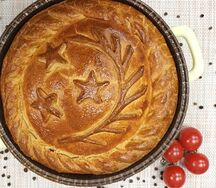 Пирог мясной с картофелем