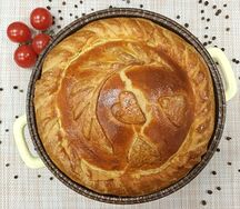 Пирог Цыплёнок с картофелем