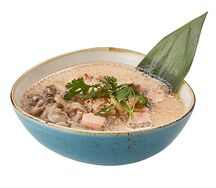 Лакса с лососем