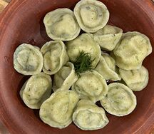 Пельмени с курицей