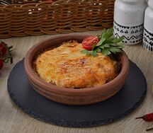 Кокиль с цыплёнком и грибами
