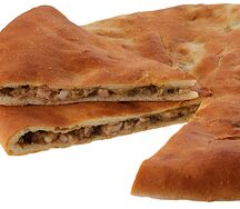 Осетинский пирог Цыплёнок с грибами и картофелем