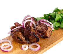Шашлык из cвинoй шеи