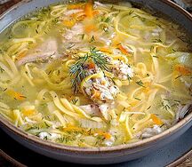 Лапша с курицей